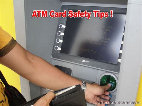 being smart with atm cards|atm security tips.